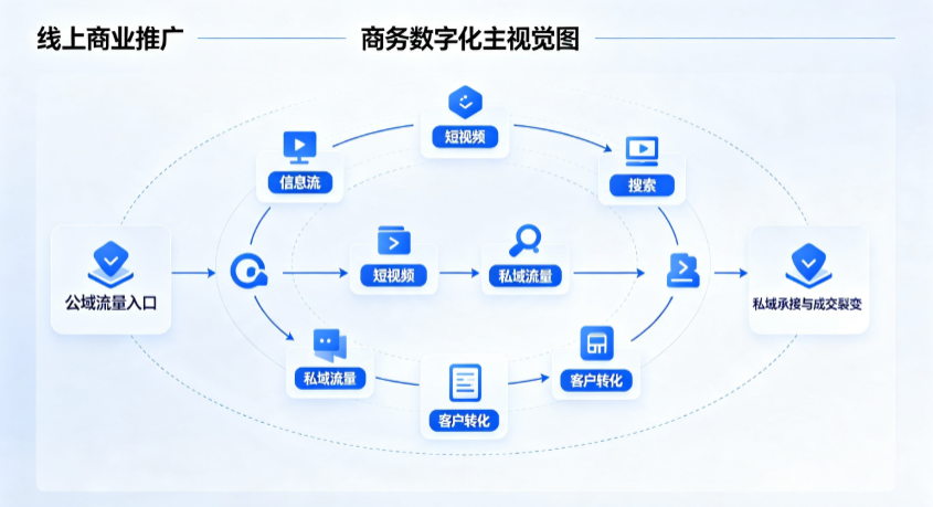 扬州线上商业推广怎么做？全域流量闭环搭建与低成本转化实战指南